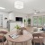 Open concept dining, kitchen and living room